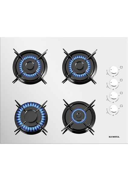 DDT Beyaz Cam Ankastre Set - 8 Programlı - (DA6-835, KO-40 TAHDF, B66 - SF2)