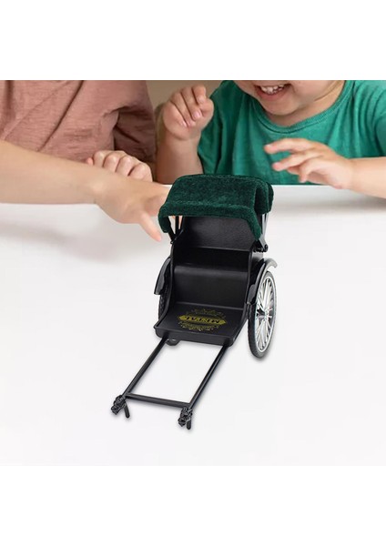 Rickshaw 1:12 Simülasyon Tentesi Dekorasyon Metal Model Oyuncak Boy Kırmızı 20CMX14CMX8CM (Yurt Dışından) fırsatları