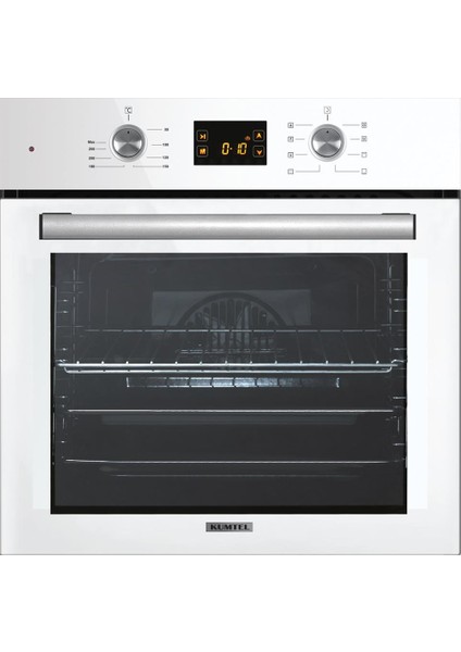 Beyaz Cam Digital ve Dokunmatik Ankastre Set - 8 Programlı - ( KO-40 TAHDF, DA6-835, B66 - Sf2 Ddt ) modelleri