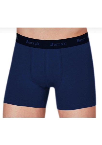 Erkek 6"lı Lacivert Likralı Modal Boxer 4476