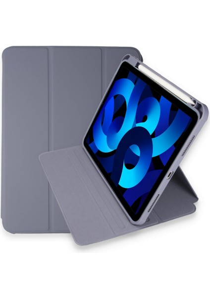 Apple iPad Pro 12.9 Inç 3. 4. 5. 6. Nesil Kılıf Kalem Şarj Bölmeli 360 Dönebilen Case