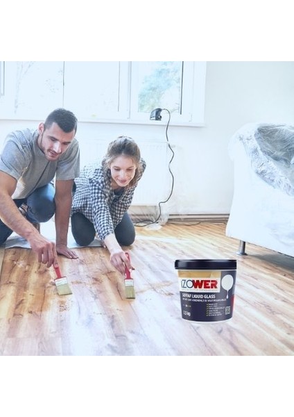 Izower Şeffaf Liquid Glass Su Yalıtımı- 2 kg fiyatları