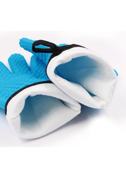 Silikon Mutfak Eldiven Isıya Dayanıklı Fırın Barbekü Pişirme Eldivenleri (Yurt Dışından) modelleri