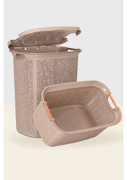 Tuffex Woow Serisi 5 Parça Banyo Seti - Kirli Sepeti ve Çamaşır Sepeti Setleri modelleri