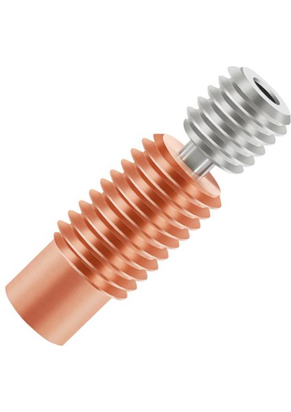 V6 Hotend Için Bimetal Boğaz 1.75MM 3D Yazıcı Iç Dia 2mm Aksesuarlar Dişli Sürüm (Yurt Dışından)