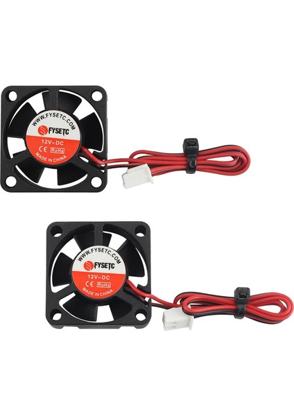 2 Adet Mini 12V Dc Fırçasız Soğutma Fanı 3010 3D Professional (Yurt Dışından)