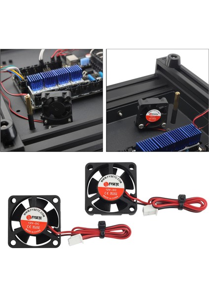 2 Adet Mini 12V Dc Fırçasız Soğutma Fanı 3010 3D Professional (Yurt Dışından) fırsatları