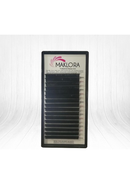 Ipek Kirpik D Kıvrım 0.10 Kalınlık 12MM Uzunluk