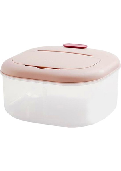6 kg. Büyük Pirinç Saklama Kabı Tahıl Dağıtıcı Pembe (Yurt Dışından)
