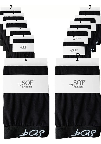 Sof Özel Erkek Normal ve Battal Beden Boxer 6'lı Paket fiyatları