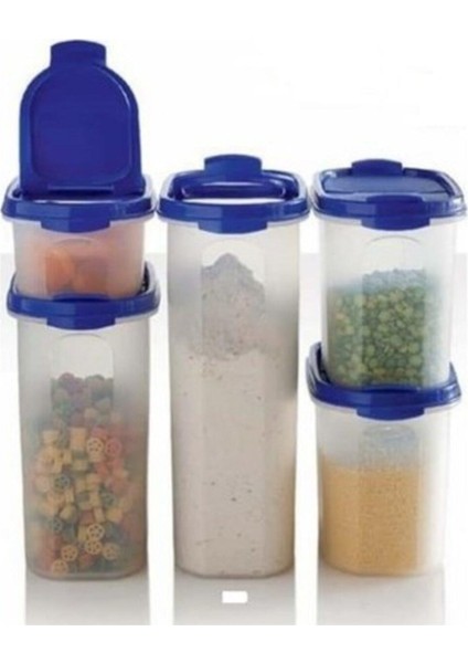 Mutfaktakimucizeler Tupperware Oval Set 5'li