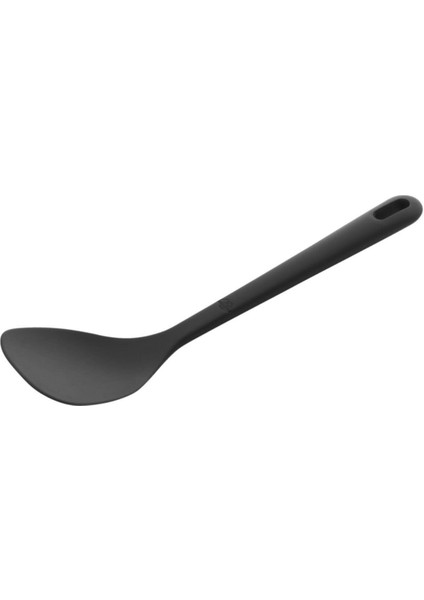 Nero Silikon Wok Spatula Siyah 31 cm