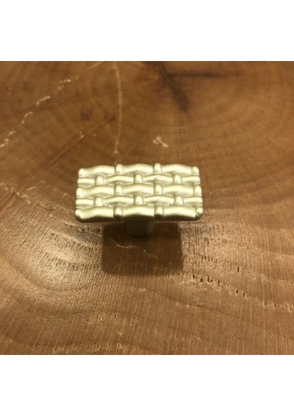 Hasır Kulp Saten Düğme (2 Adet)