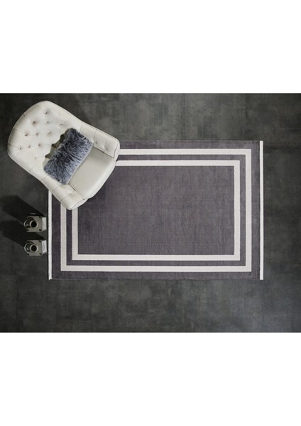 Black & Brown 11297 Antrasit Halı