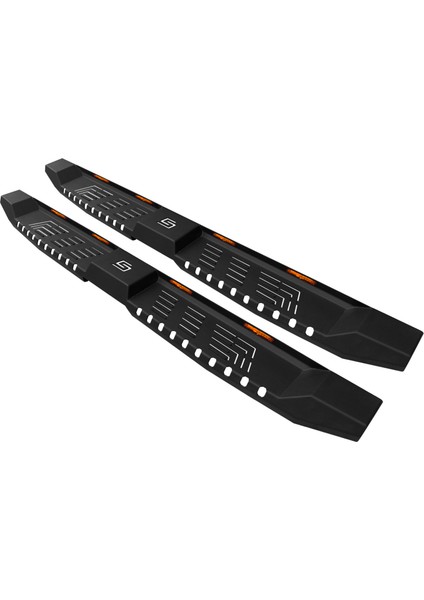 SDX 4WD Off Road Mitsubishi L200 4 Çelik Yan Basamak 195 Cm Ledli V2 2006-2015 A+ Kalite modelleri