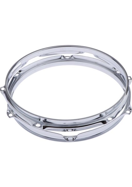 Die Cast Square Drum Hoop Set Çifti 10 "6 Delikli 1.5mm Kalınlık Krom (Yurt Dışından)