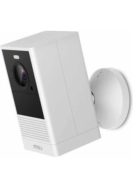 IMOU Cell 2 White Dış Ortam Kablosuz WiFi Kamera/4MP-Renkli Gece Görüşü-PIR Algılama-Şarj Edilebilir Batarya-IP65-SD Kart-Bulut(IPC-B46LP-White)