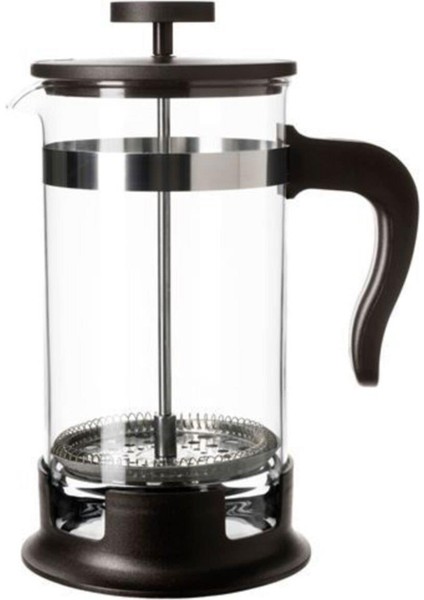 Siyah Cam French Press 1lt