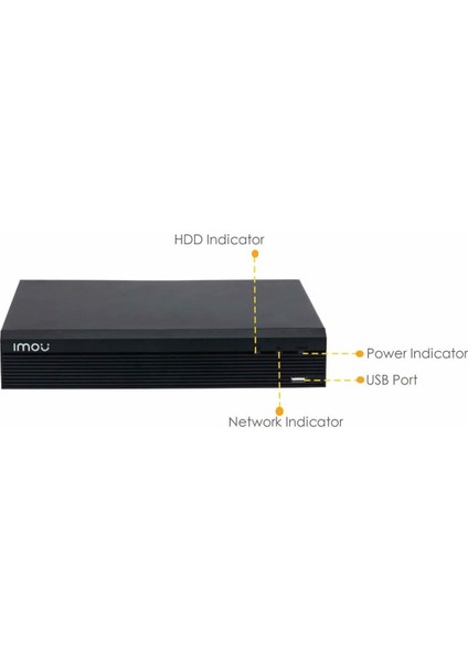 N14P 4 Kanal 4 Port Poe Nvr Kayıt Cihazı