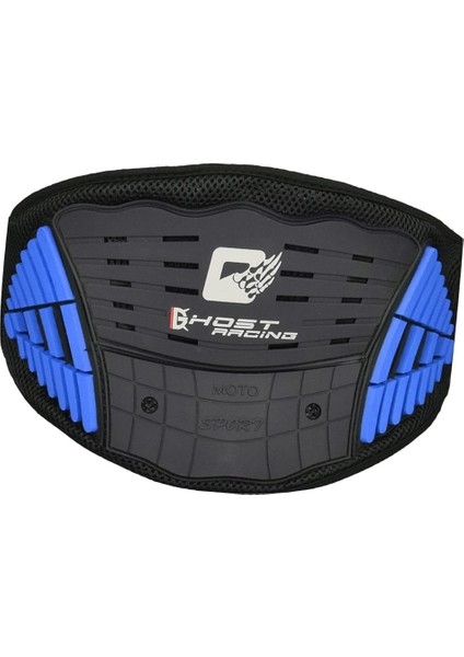 Motosiklet Motokros Böbrek Kemeri Kayak Mavisi Için Sırt Destek Kemeri (Yurt Dışından)