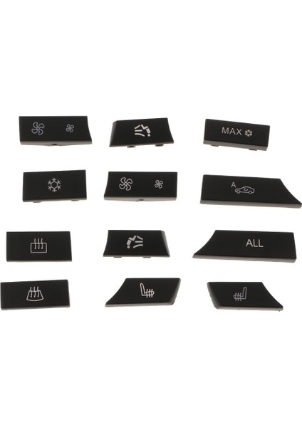 12 Adet Düğme Anahtar Kapakları F10 525 730 535 Için A C Isıtıcı Anahtarı Kiti (Yurt Dışından) indirimleri