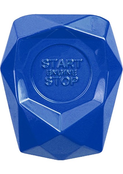 Mavi Araba Başlangıç ​​düğmesi Kapağı Evrensel Motor Başlangıç ​​durdurma Anahtarı Koruyucu (Yurt Dışından)