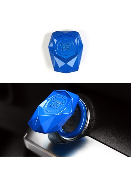 Mavi Araba Başlangıç ​​düğmesi Kapağı Evrensel Motor Başlangıç ​​durdurma Anahtarı Koruyucu (Yurt Dışından) modelleri