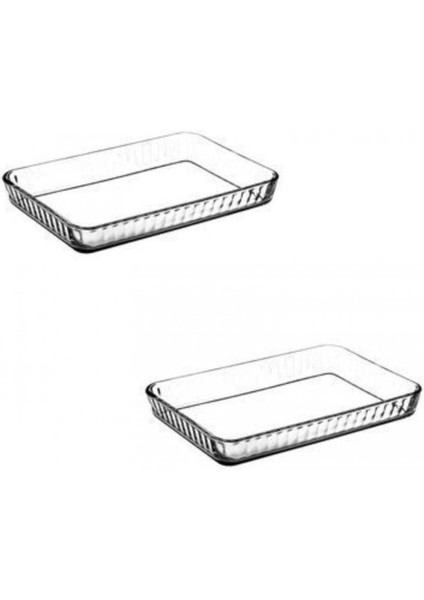 Dikdörtgen Borcam Tepsi 40X27CM 59204