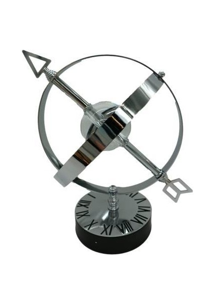 Creart Home Armillary Romen Dünya Küre Dekor Gümüş SZR-298551