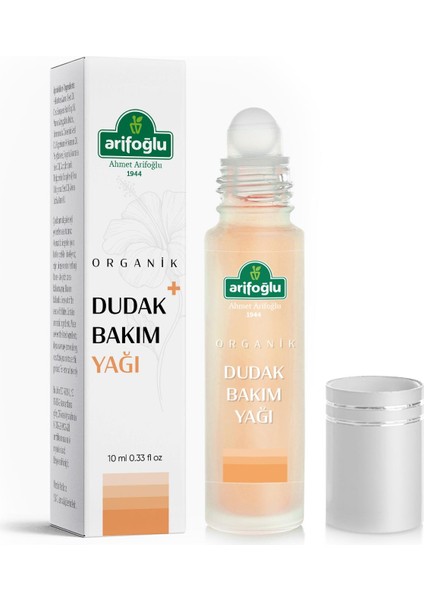Organik Dudak Bakım Yağı Lip Oil 10 ml