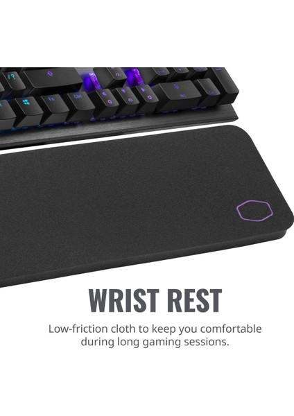 CK550 V2 Red Switch Kablolu Rgb Türkçe Mekanik Oyuncu Klavye