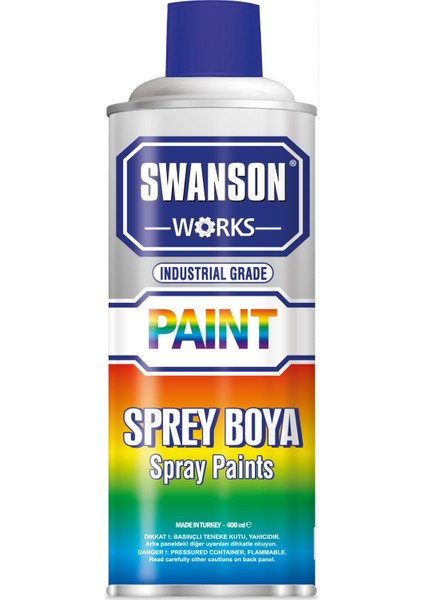 Sprey Boya Gri 400 ml 24 Adet