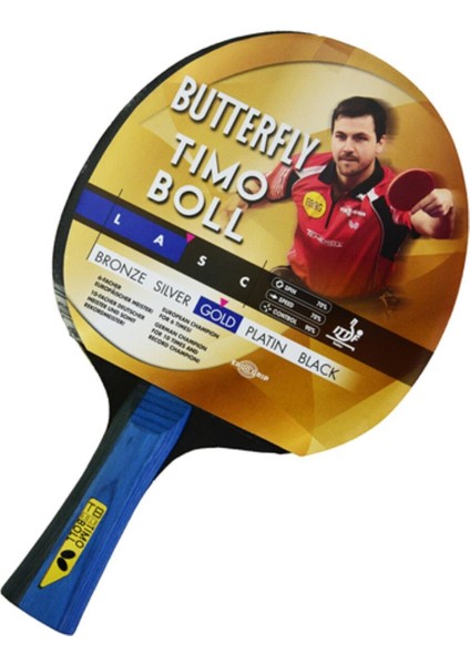 Timo Boll Gold Masa Tenisi Raketi