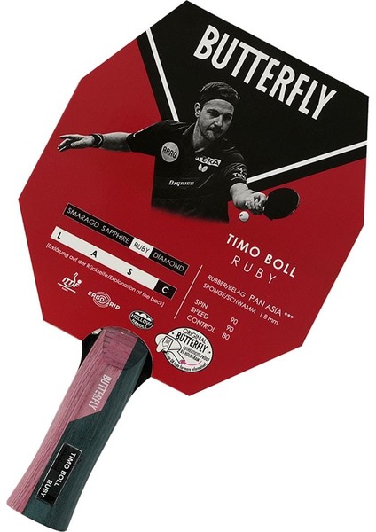 85029 Boll Ruby Ittf Onaylı Masa Tenisi