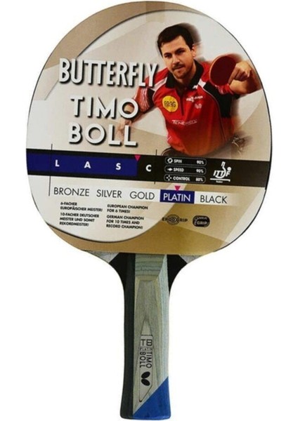 Timo Boll Platin Masa Tenisi Raketi