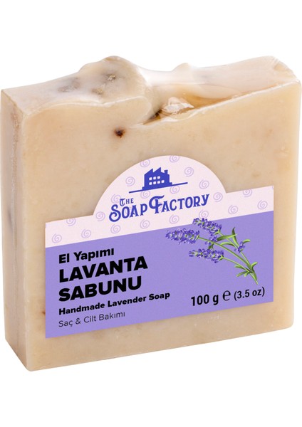 İpek Seri El Yapımı Lavanta Sabunu 100 g x 3 Adet (Toplam 300 g) Bütün Cilt Tiplerine Uygun - Soğuk Sıkım - Üstün Cilt Bakımı