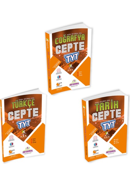YKS-TYT Cep Set Paket - Konu-Soru-Cevap ÖSYM Analiz Serisi