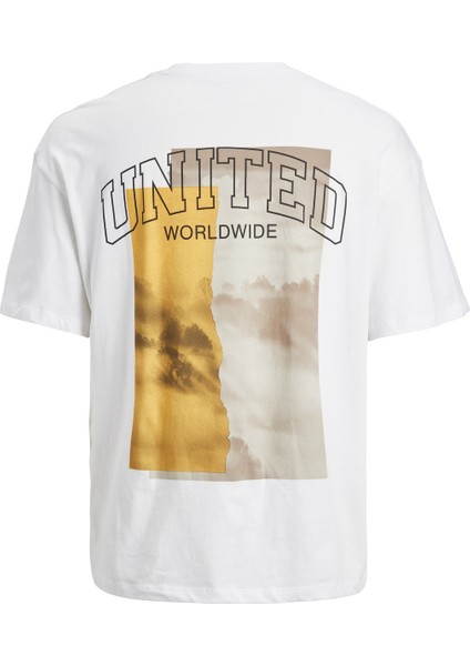 Jorbrınk Studıo Back Tee Ss Crew Neck Beyaz Erkek T-Shirt 12227720-Brigh fiyatları