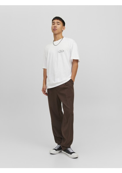 Jorbrınk Studıo Back Tee Ss Crew Neck Beyaz Erkek T-Shirt 12227720-Brigh fırsatları