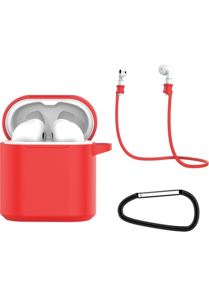 Kulaklık Örtüsü Çantası Kırmızı (Yurt Dışından)