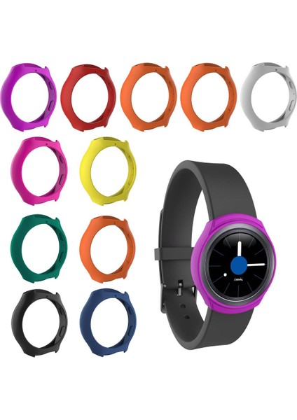 Turuncu Bileklik Izle Silikon Kılıf Kapağı Kapağı Kovan S2 R720 R730 Turuncu (Yurt Dışından) modelleri