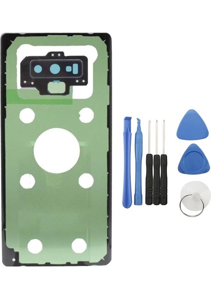 Yedek Cam Pil Kapağı Panel N960 Mavi Için Arka Muhafaza (Yurt Dışından)