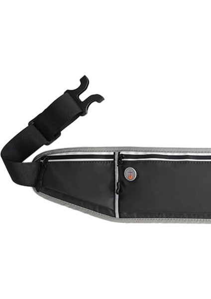 Çok Amaçlı Bel Balıkçı Çanta Koşan Fanny Pack Çanta Çantası Siyah (Yurt Dışından)