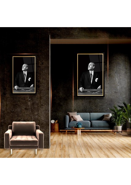 Atatürk Cam Tablo