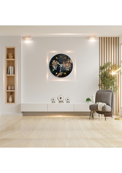 Saatli Aslan ve Kaplan Cam Tablo fiyatları