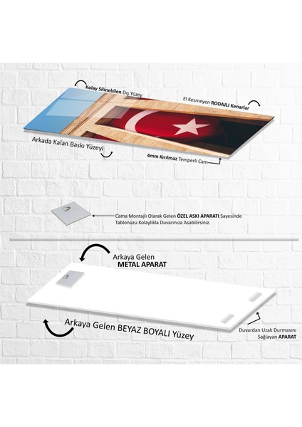 Bayrak Cam Tablo fırsatları