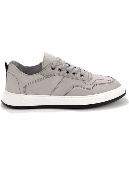 Gri Leather Erkek Casual Ayakkabı E01810197303
