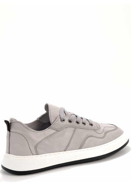Gri Leather Erkek Casual Ayakkabı E01810197303