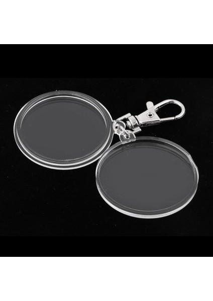 3X40MM Madeni Para Tutucu Anahtar Zinciri Yuvarlak Pc'ler (Yurt Dışından) modelleri