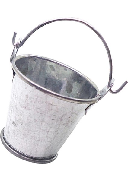 1:12 Ölçekli Bebek Oda Süsleme Için Bolhouse Minyatür Metal Kovası (Yurt Dışından)